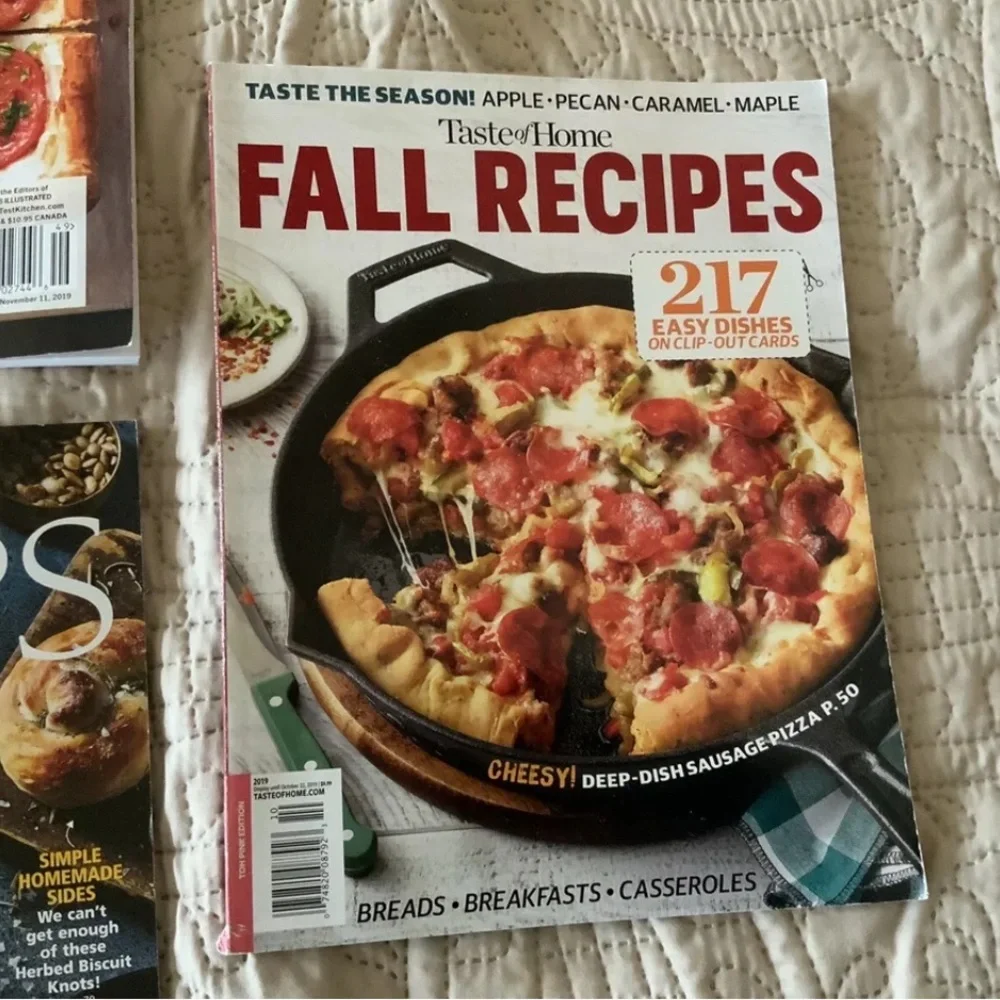Bundle of 5 Cooking Magazines